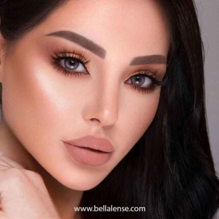Lentille Bella Glitter Gray Contact Lenses